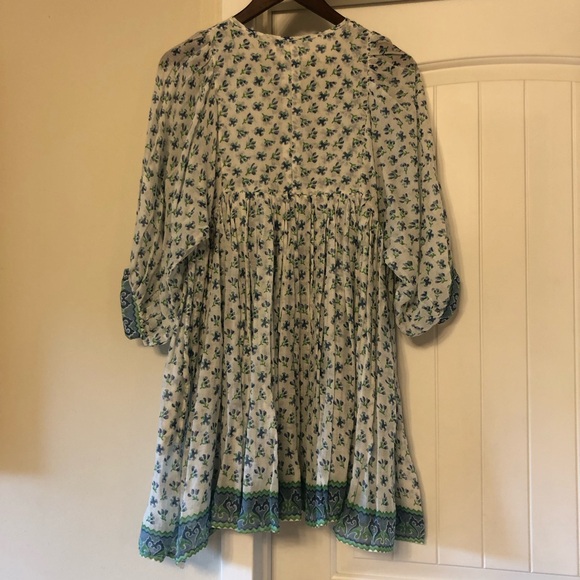 Daughters of India Kyra Mini Dress Azure XS - Picture 5 of 10